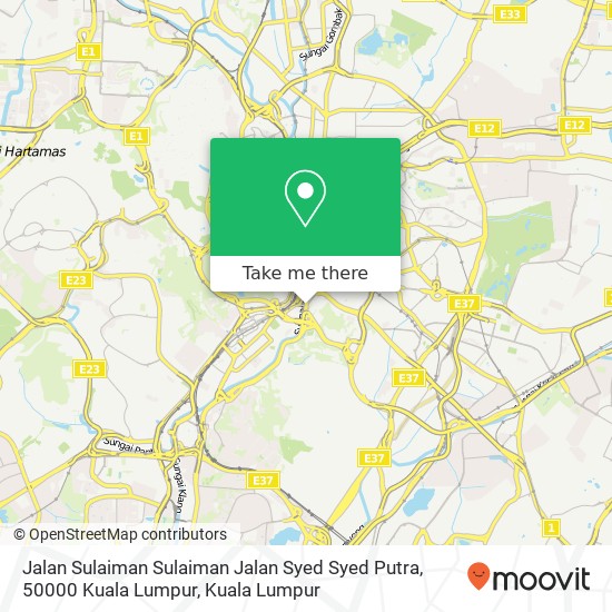 Jalan Sulaiman Sulaiman Jalan Syed Syed Putra, 50000 Kuala Lumpur map