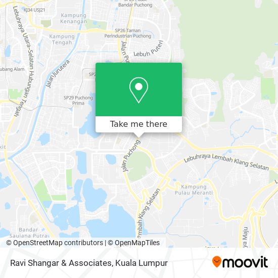 Ravi Shangar & Associates map