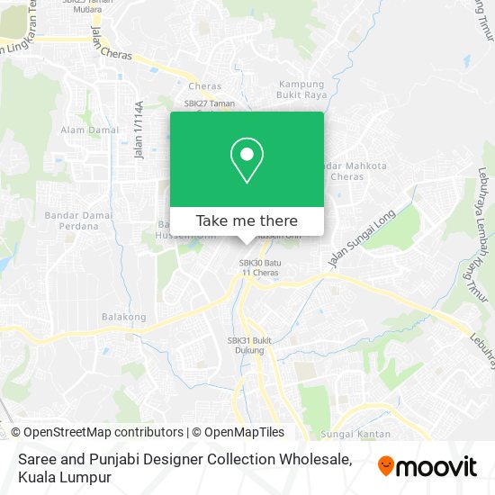 Saree and Punjabi Designer Collection Wholesale map