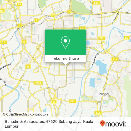 Bahudin & Associates, 47620 Subang Jaya map