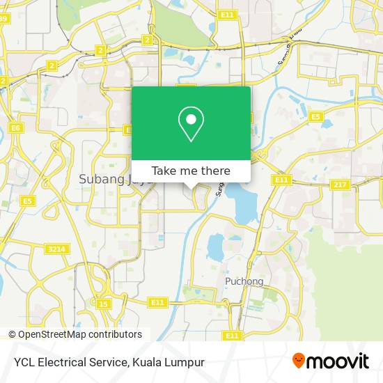 YCL Electrical Service map