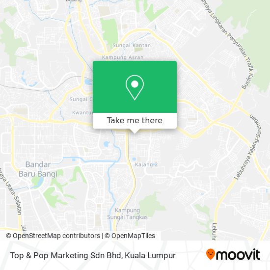 Top & Pop Marketing Sdn Bhd map