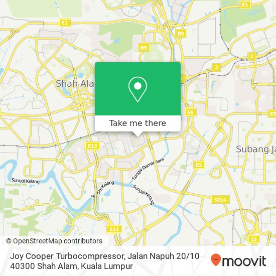 Joy Cooper Turbocompressor, Jalan Napuh 20 / 10 40300 Shah Alam map