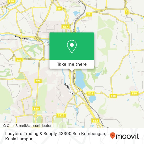 Ladybird Trading & Supply, 43300 Seri Kembangan map