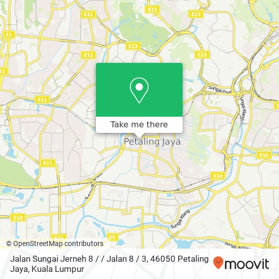Jalan Sungai Jerneh 8 / / Jalan 8 / 3, 46050 Petaling Jaya map