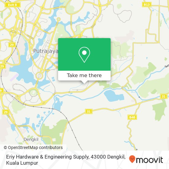 Eriy Hardware & Engineering Supply, 43000 Dengkil map