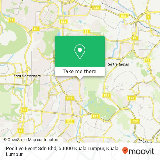 Positive Event Sdn Bhd, 60000 Kuala Lumpur map