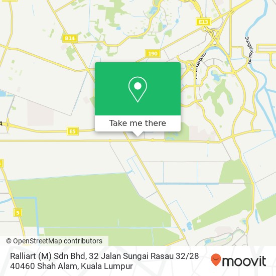 Ralliart (M) Sdn Bhd, 32 Jalan Sungai Rasau 32 / 28 40460 Shah Alam map