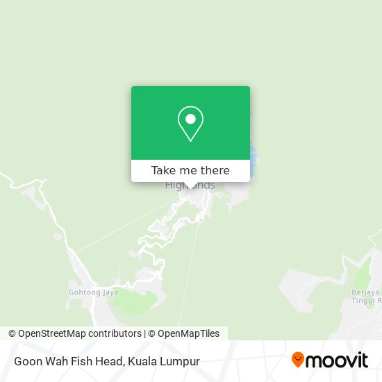 Goon Wah Fish Head map