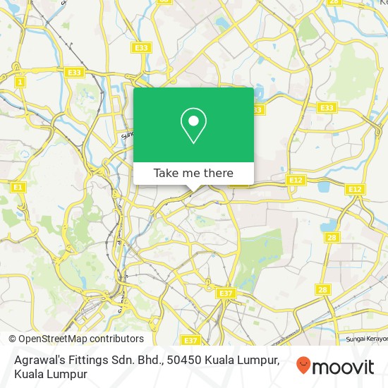 Agrawal's Fittings Sdn. Bhd., 50450 Kuala Lumpur map