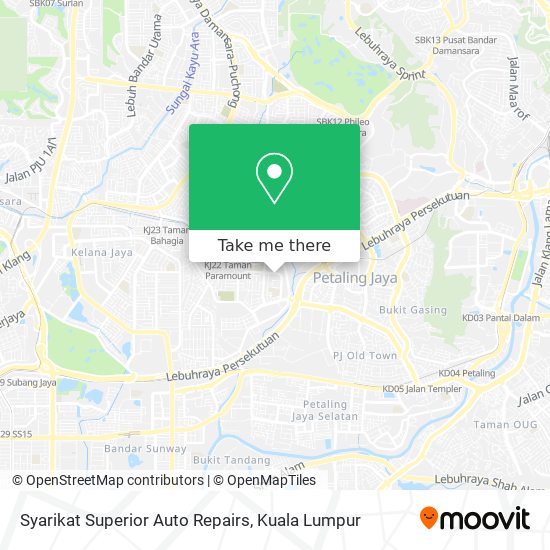 Syarikat Superior Auto Repairs map