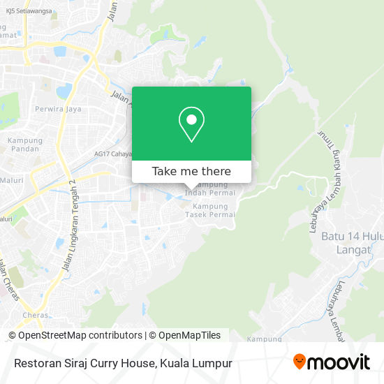 Restoran Siraj Curry House map