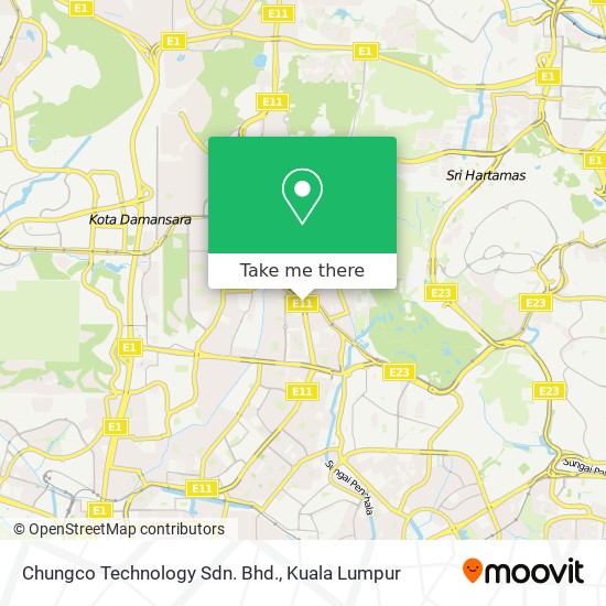 Chungco Technology Sdn. Bhd. map