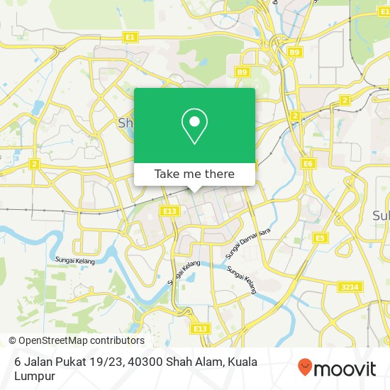 6 Jalan Pukat 19 / 23, 40300 Shah Alam map