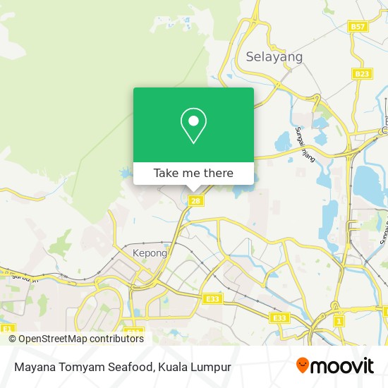 Mayana Tomyam Seafood map