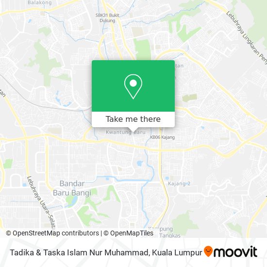Peta Tadika & Taska Islam Nur Muhammad