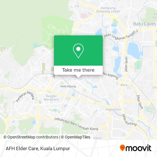 AFH Elder Care map