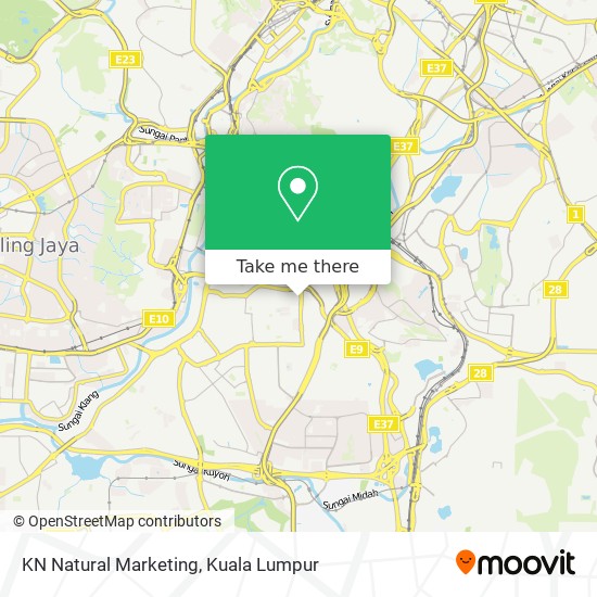 KN Natural Marketing map