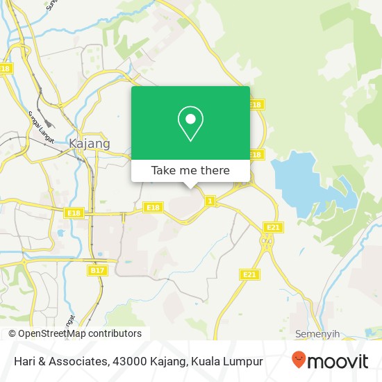 Hari & Associates, 43000 Kajang map