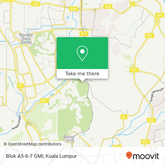 Blok A5-6-7 GMI map