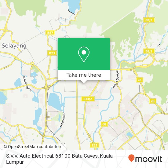 S.V.V. Auto Electrical, 68100 Batu Caves map