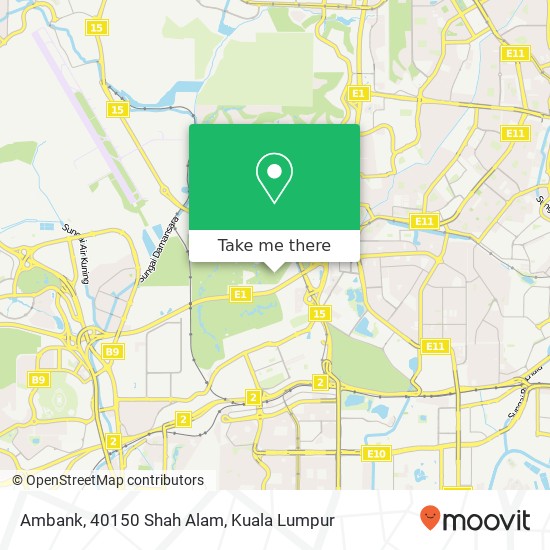 Ambank, 40150 Shah Alam map