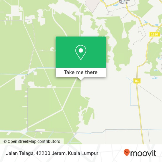 Jalan Telaga, 42200 Jeram map