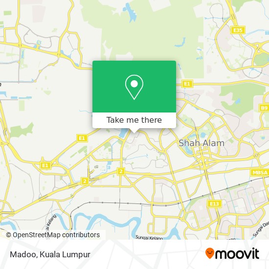 Madoo map