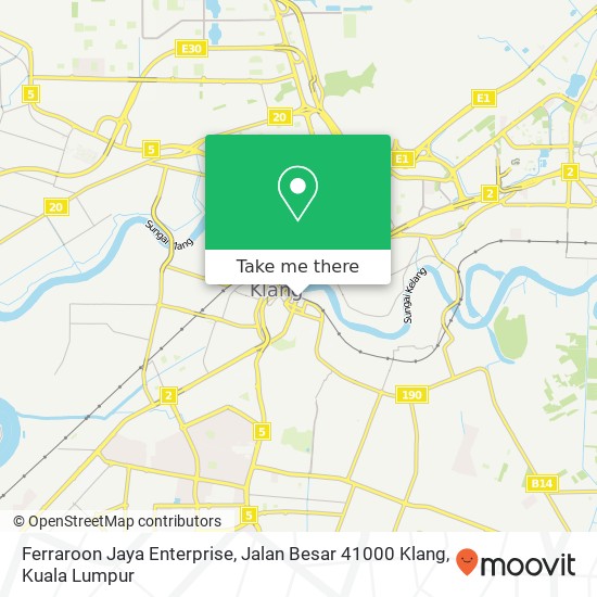 Ferraroon Jaya Enterprise, Jalan Besar 41000 Klang map