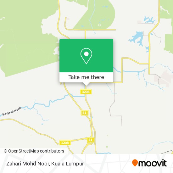 Peta Zahari Mohd Noor