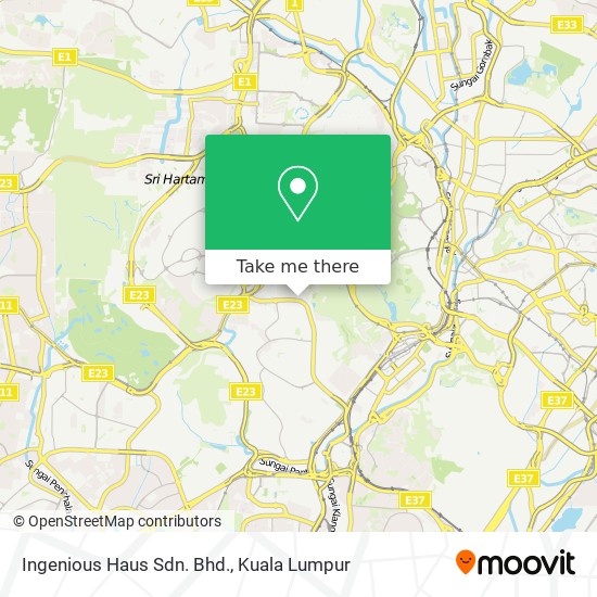 Ingenious Haus Sdn. Bhd. map