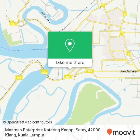 Masmas Enterprise Katering Kanopi Satay, 42000 Klang map