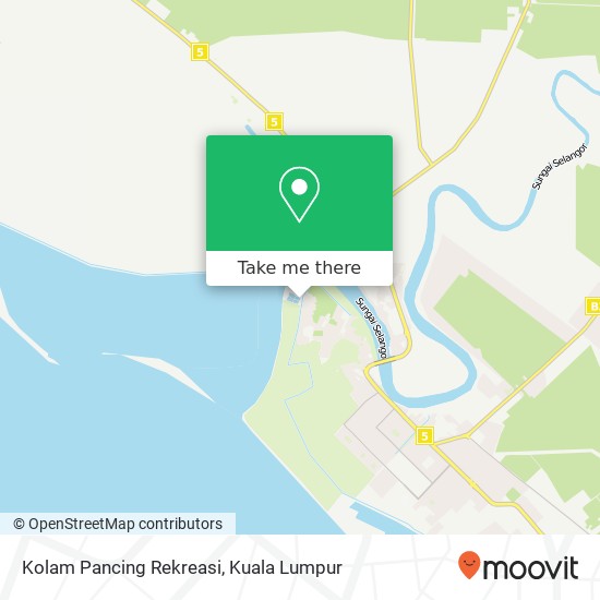 Kolam Pancing Rekreasi, Jalan Tanjung Keramat 45000 Kuala Selangor map