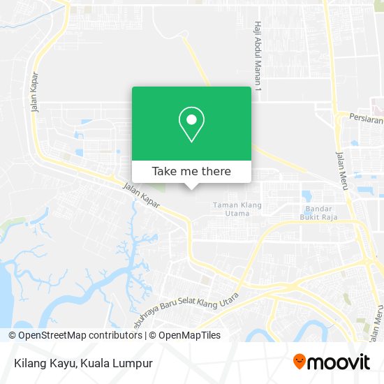 Kilang Kayu map