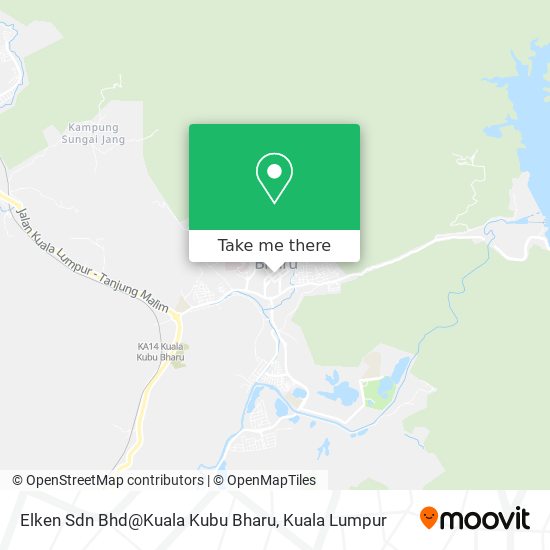 Elken Sdn Bhd@Kuala Kubu Bharu map