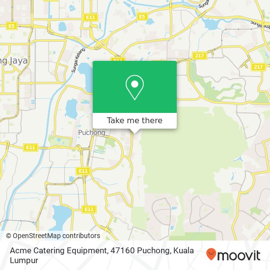 Acme Catering Equipment, 47160 Puchong map
