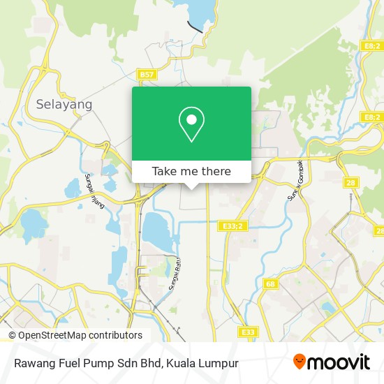 Rawang Fuel Pump Sdn Bhd map