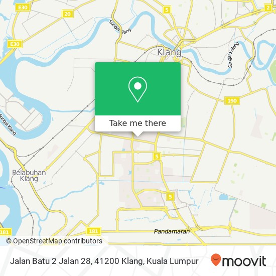 Jalan Batu 2 Jalan 28, 41200 Klang map