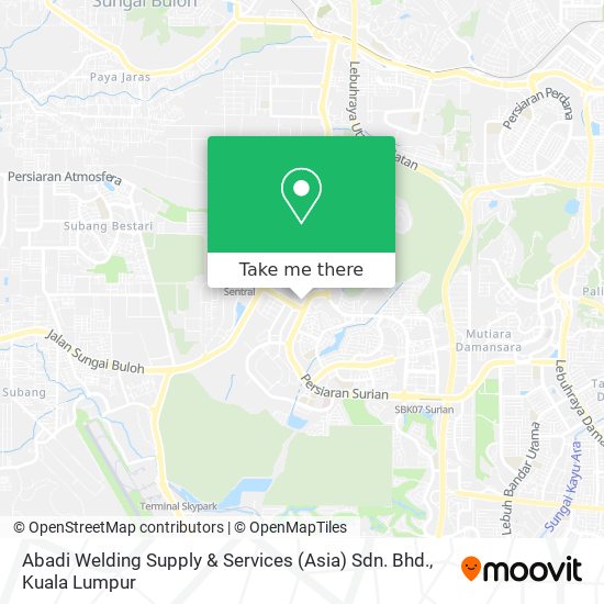 Abadi Welding Supply & Services (Asia) Sdn. Bhd. map