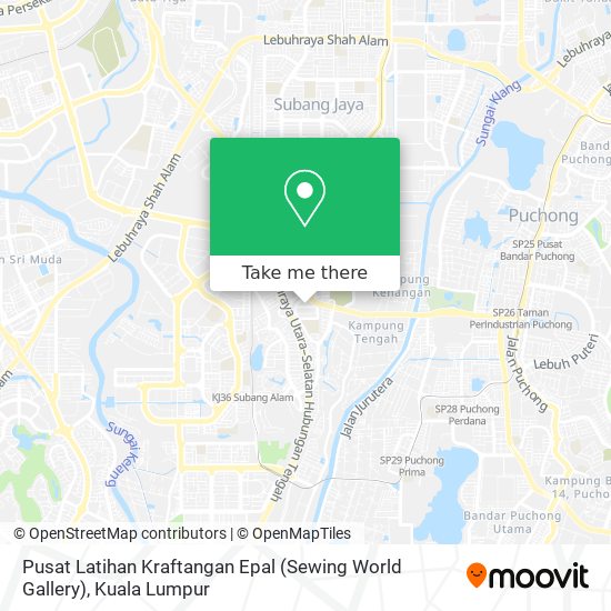 Pusat Latihan Kraftangan Epal (Sewing World Gallery) map