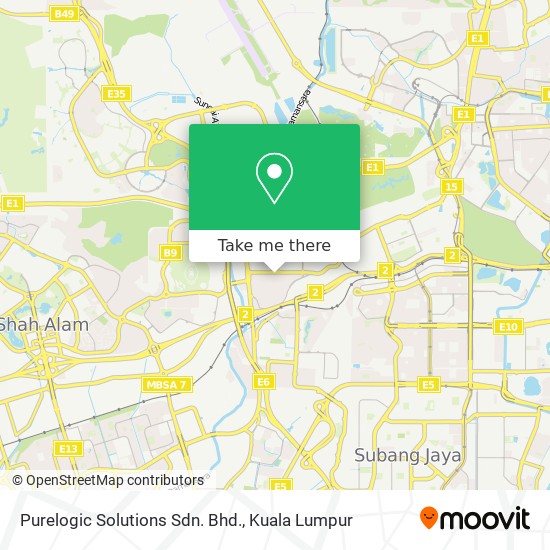 Purelogic Solutions Sdn. Bhd. map