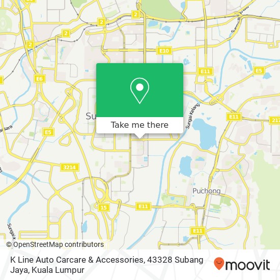 K Line Auto Carcare & Accessories, 43328 Subang Jaya map