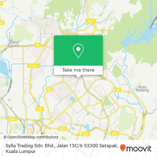 Peta Sylla Trading Sdn. Bhd., Jalan 13C / 6 53300 Setapak