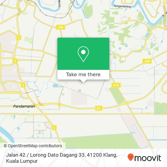 Jalan 42 / Lorong Dato Dagang 33, 41200 Klang map