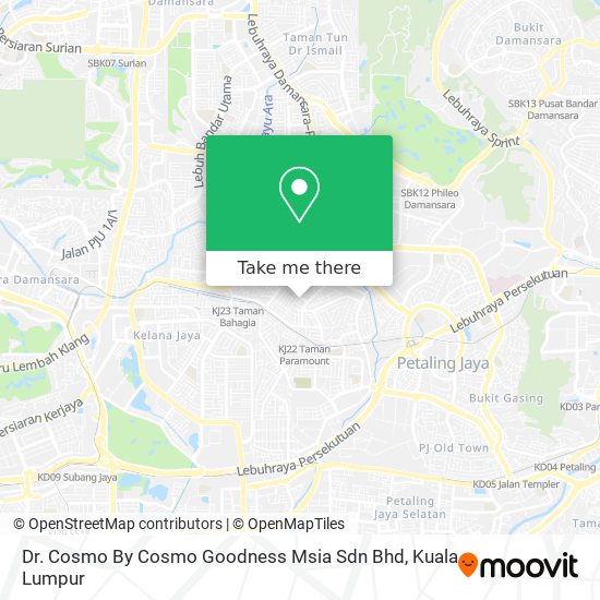 Dr. Cosmo By Cosmo Goodness Msia Sdn Bhd map