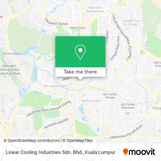 Linear Cooling Industries Sdn. Bhd. map