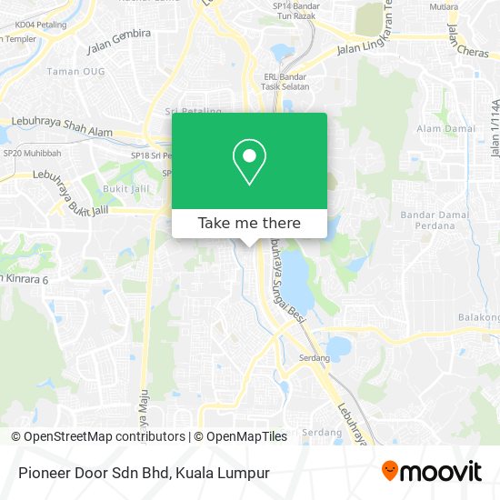 Pioneer Door Sdn Bhd map