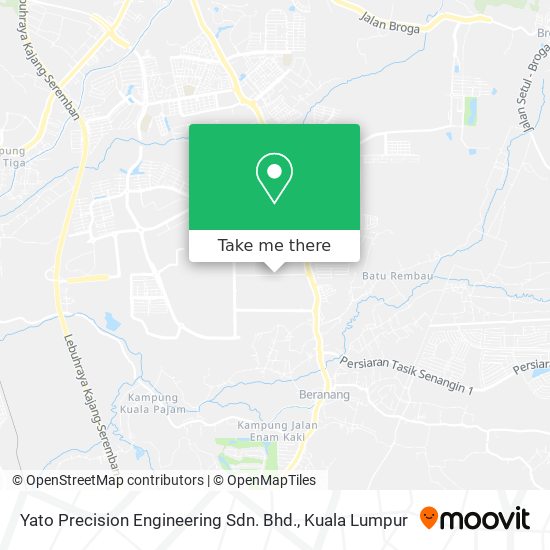 Yato Precision Engineering Sdn. Bhd. map