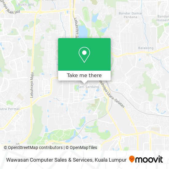 Wawasan Computer Sales & Services map