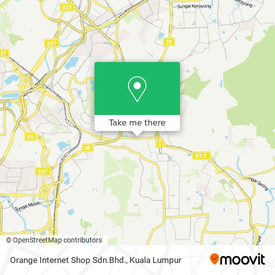 How To Get To Orange Internet Shop Sdn Bhd In Kuala Lumpur By Bus Mrt Lrt Or Train Moovit